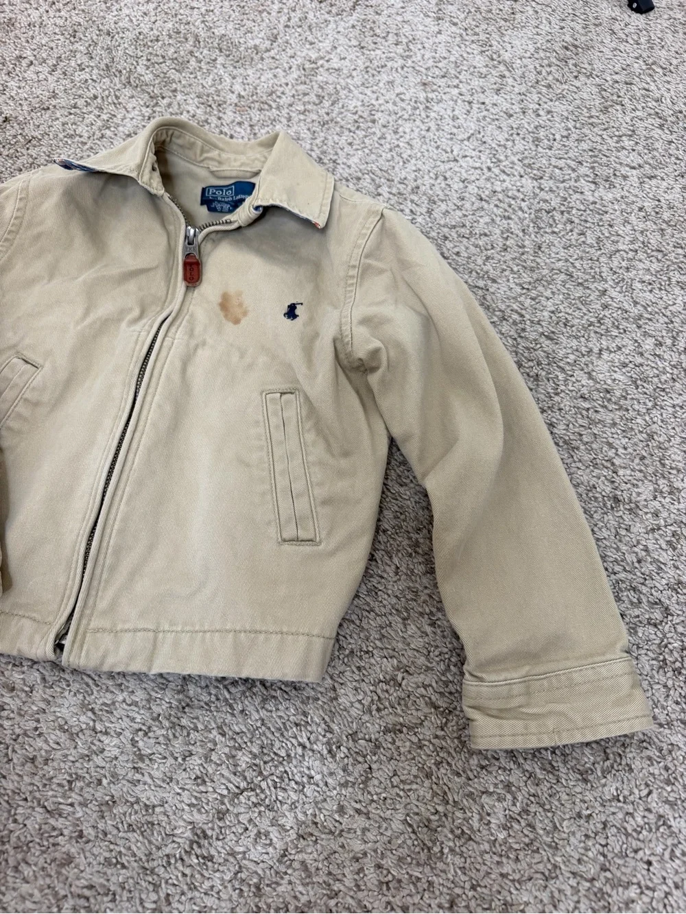 Polo Ralph Lauren has visible